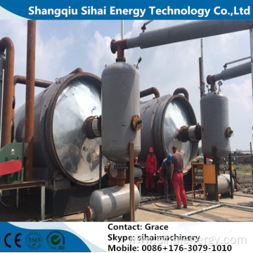 Tire Pyrolysis Plant Automatic